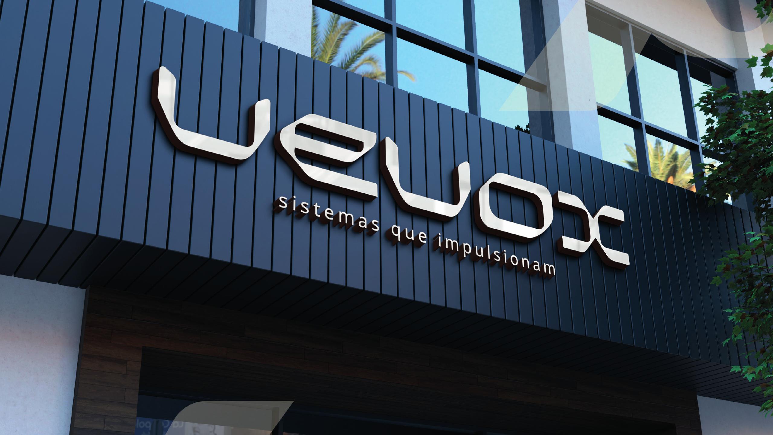 Fachada com logotipo Vevox